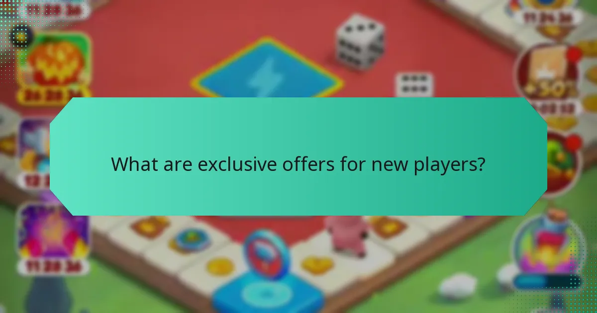 What are exclusive offers for new players?